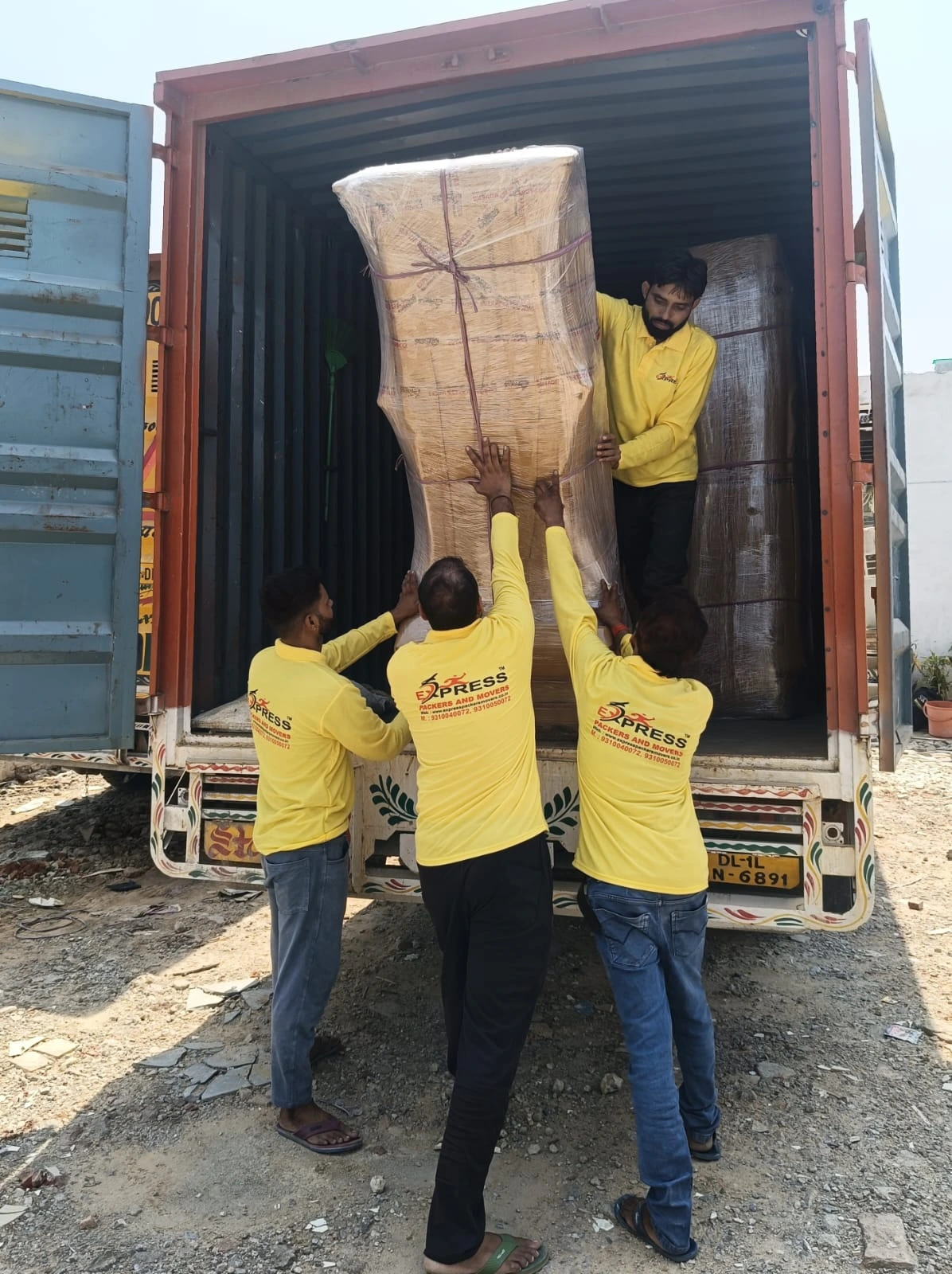 Unloading